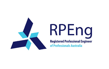 RPENG RPEng Logo Registered Professional Engineer of Professionals Australia